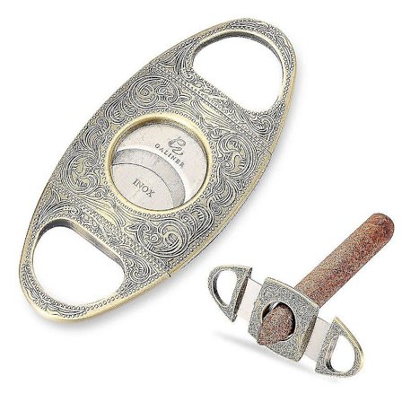 Bronze Carved Cigarklipper Dobbeltkantet Cigarklipper Tilbehør