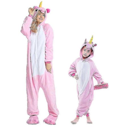 Pegasus Clothing Enhörning Pyjamasdräkt Kigurumi Haalari Pink-FQ-