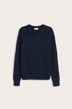 Kappahl | Palmikkoneulepusero | Sininen