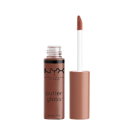 NYX Professional Makeup Butter Lipgloss Läppglans Dam Brun 8 ML
