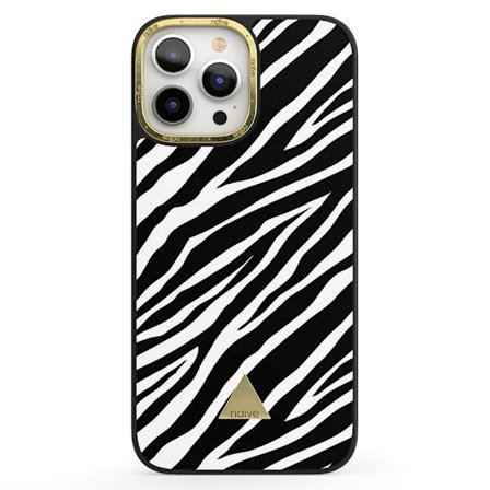 Naive iPhone 13 Pro Max Skal - Zebra
