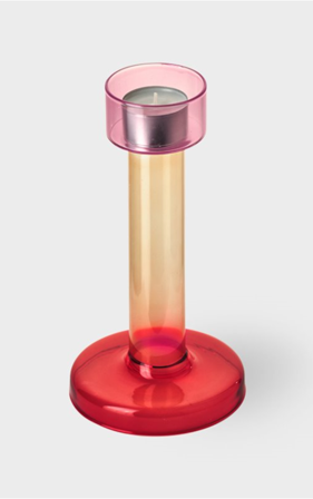 Klevering Bole Lysestake Rosa H21