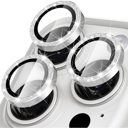 (Silver) Passar för iPhone 15 Pro/15 Pro Max iPhone 15 Pro/15 P