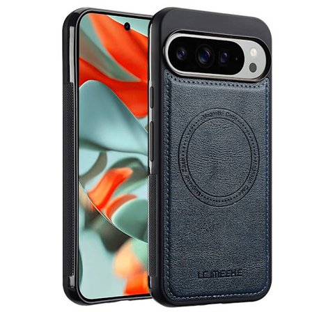 LC.IMEEKE Google Pixel 10/10 Pro / 9/9 Pro Skal MagSafe Läder