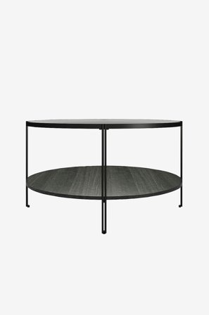 Dorel Home - Sohvapöytä Wainwright Round - Ruskea - Sohvapöydät - - Homeroom