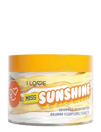 I LOVE I Love Miss Sunshine Whipped Body Butter - Yellow - 250 ML