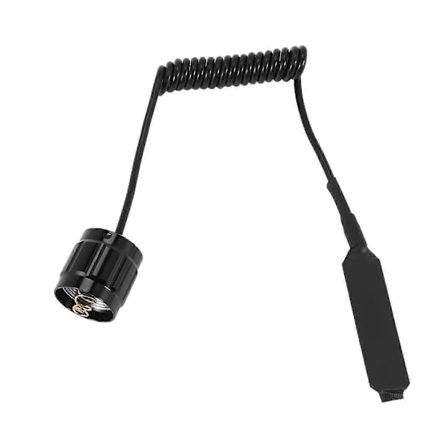 Kabelbryter Fjernbryter Trykknapp for 501B LED Hodelykt Lommelykt Lampe