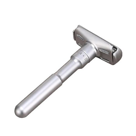 Justerbar Dobbeltkant Razor (sølv) (1 stk)