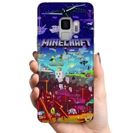 Yhteensopiva Puhelinkuori Samsung Samsung Galaxy S9 MineCraft