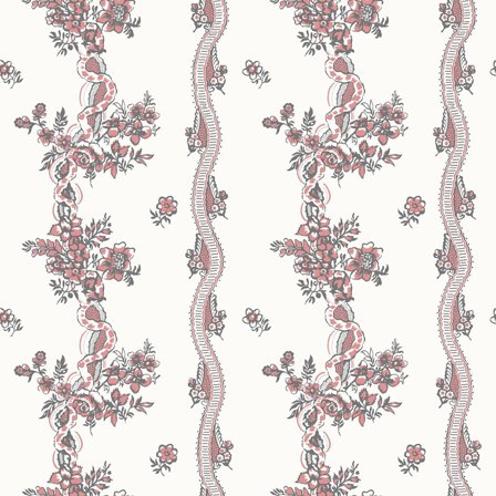 Duro Tapetprov, Renshammar 689-01P Gammalsvenska QuickUp, Röd, L, , Färg & tapeter