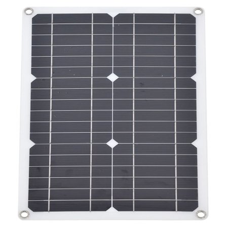 Solcellepanel med to USB-porter Allsidig bærbar solcellepanel KLB