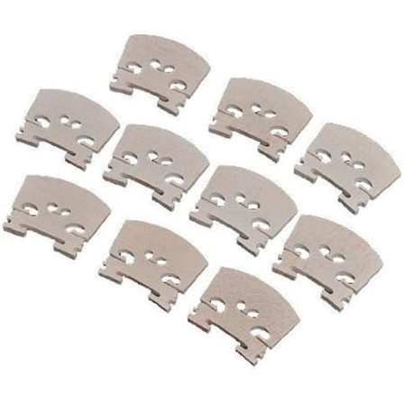 10 stykker full størrelse 4/4 fiolin lønnebro fiolindeler