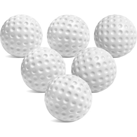 Taapero- ja taaperon korvaavat golfpallot - Little Tikes -golfsetteihin - 6 pakkausta | Ylisuuret muoviset golfpallot aloittelijoille