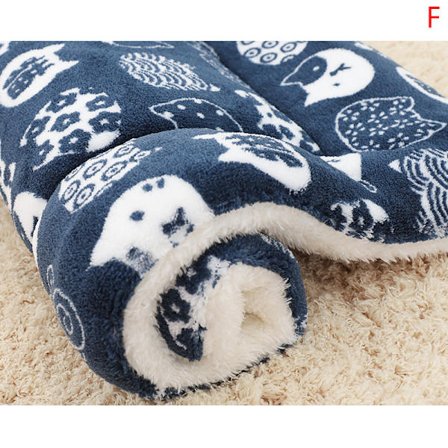 Hundsäng Pet Kudde Filt Mjuk Fleece Cat Cushion Puppy Sofa