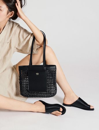 ATP Atelier Rosa Black Vacchetta - Black - 38