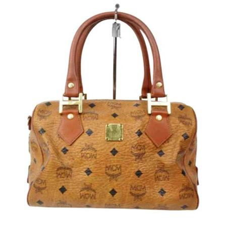 MCM Pre-owned, Pre-owned Handbags Bruin, Dames, Maat:ONE Size