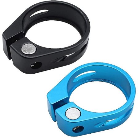 2 stk. Sadelklemme 34,9 mm Alloy Sadelpindsklemme Sadelrørsklemme