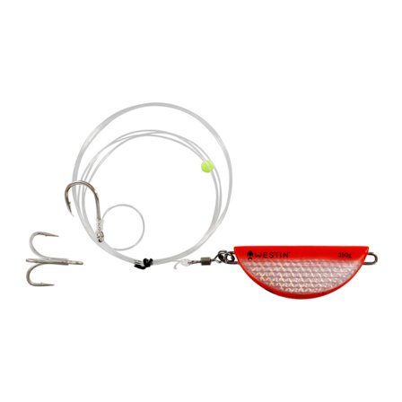 Westin Halibut Anti Twist Rig 550g - Orange Flash