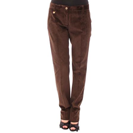 Dolce & Gabbana Slim-fit Broek , Bruin , Dames , Maat: S