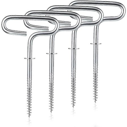 Isfiskely Teltanker Isfiske Teltanker Utendørs Camping Telt Gjenget Teltplugg Vinter Stål Is