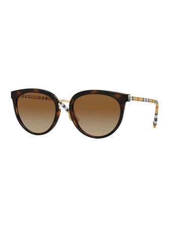 Burberry Classic Reloaded Sunglasses with a frame made of plastic in brown and lenses made of plastic in brown gradient