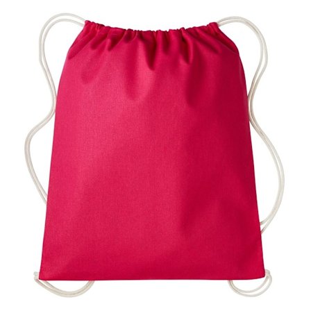 Nutshell Drawstring Gymsac Hot Pink/Natural