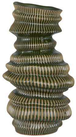 Ib Laursen Sculpture Vase grønn H29