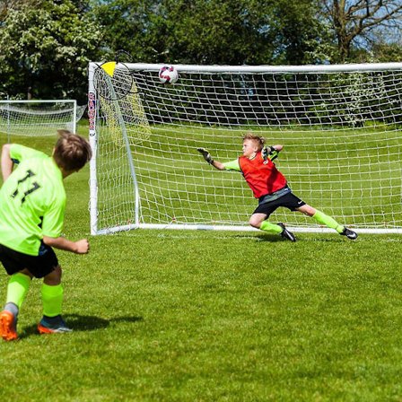 Fodboldmål og net - Fodboldmål til træning