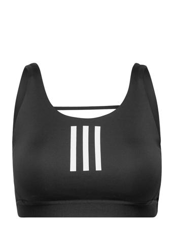 Don't Rest 3-Stripes Medium Support Sports Bra W Black Adidas Performance