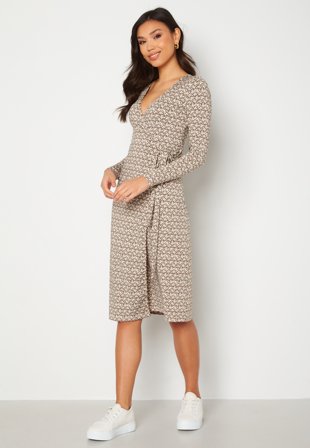 BUBBLEROOM Wrap Midi Dress Klær