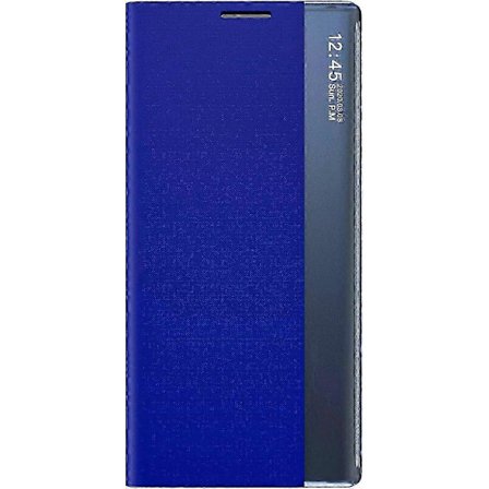 Samsung Galaxy S20 FE Smart View Flip Cover - Premium læderetui, spejlvisningsvindue, stilfuldt, beskyttende flipetui