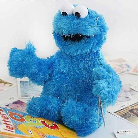 30 cm Søt Tegneserie Sesam Stasjon Dukke Marionett Plysj Leketøy Julegave Til Barn-i