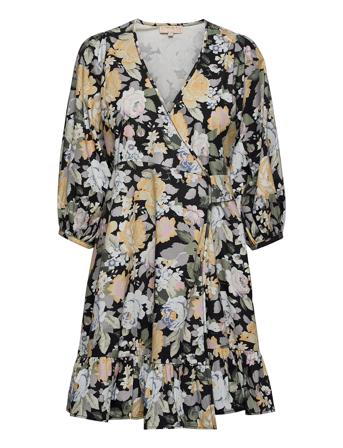 Structured Cotton Wrap Dress Patterned By Ti Mo