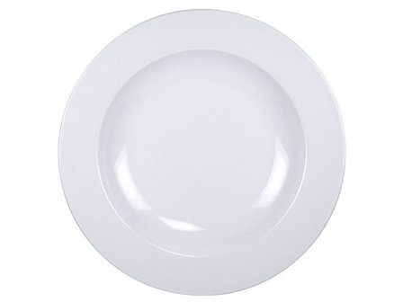 BBM Tallrik Porslin djup 23cm 0,4L 6/fp - Lyreco - Kök och servering - Glas porslin och bestick - Flergångstallrikar