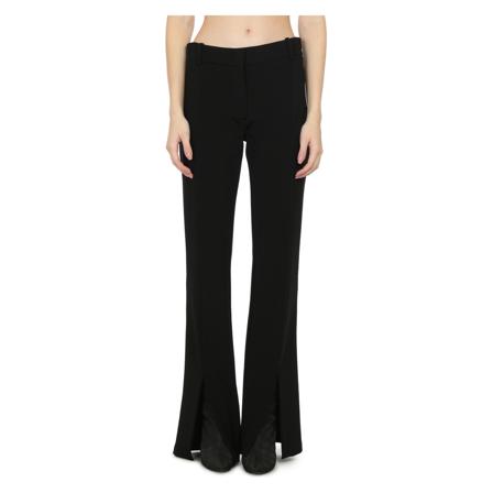 Pinko Wide Byxor svart, Dam Byxor, Dam, Storlek: M