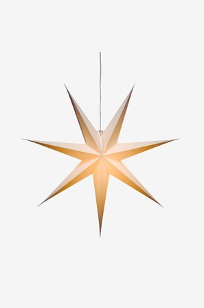 Konstsmide - Papirstjerne 78 cm - Hvid - Adventsstjerner - Fra Homeroom