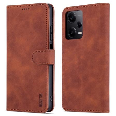 SKALO Xiaomi Redmi Note 12 Pro 5G AZNS Pungetuie - Brun Brown
