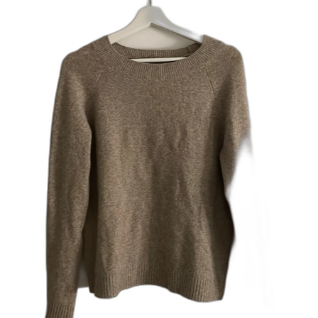 Beige stickad tröja