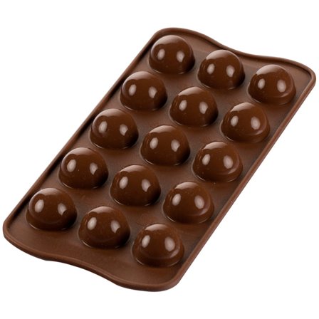 Silikomart Tartufino pralinform' - 'Brun