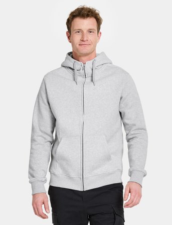 Didriksons Ven Men's Full-Zip - Grey - L