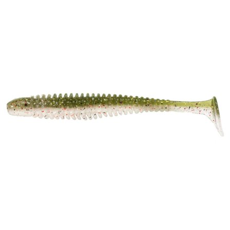 Noike Wobble Shad 4'' 10cm (6-pack) - Young Perch