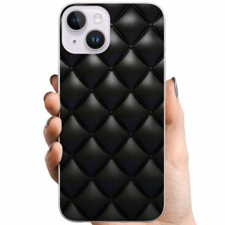Apple Iphone 14 Plus Tpu Mobilskal Leather Black