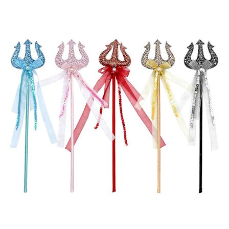 5 st Kids Trollstavar Sötta Fe-stavar Häxstavar Fe-dekoration Flickor Trollstavar Fluga Fe-stavar