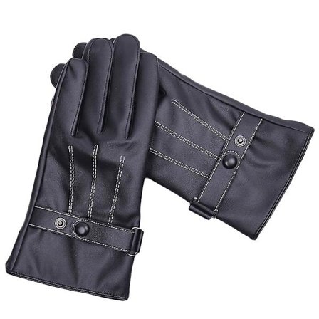 1 par vindafvisende handsker til ridning, skiløb og touchskærm