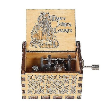 52 Tema Træ Håndsving Musikboks Bohemian Rhapsody Tema Queen Jurassic Park Dragon Ball Fødselsdags Julegave