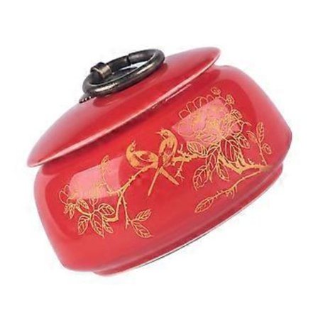 Te Opbevaringskrukke Keramisk Lufttæt Forseglet Krukke Støvtæt 9,00X9,00X6,00CM 1 Sæt