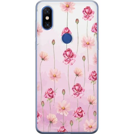 Kompatibel Mobilcover til Xiaomi Mi Mix 3 Rose Petal Whisper