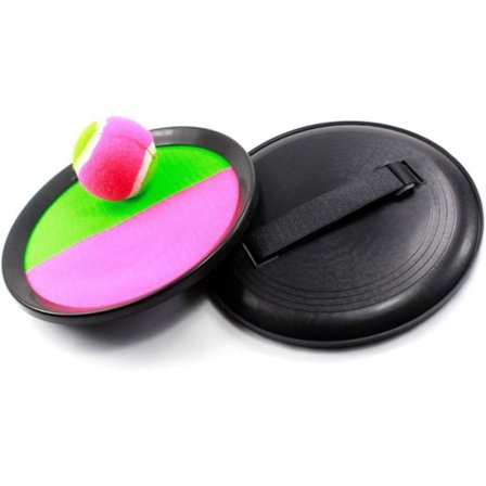 Bat Ball Set Kasta och Fånga Spel Trädgård Sommar Utomhus Strand Kul Slå Pinne.