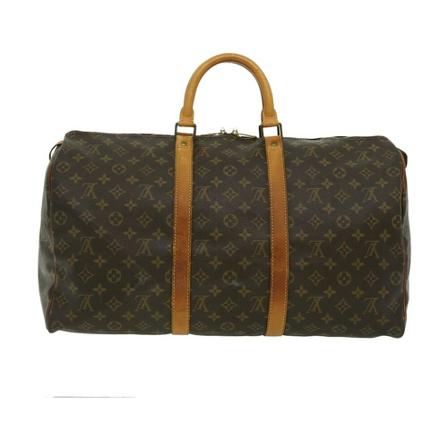 Louis Vuitton Vintage, Pre -owned Keepall 45 Bruin, unisex, Maat:ONE Size