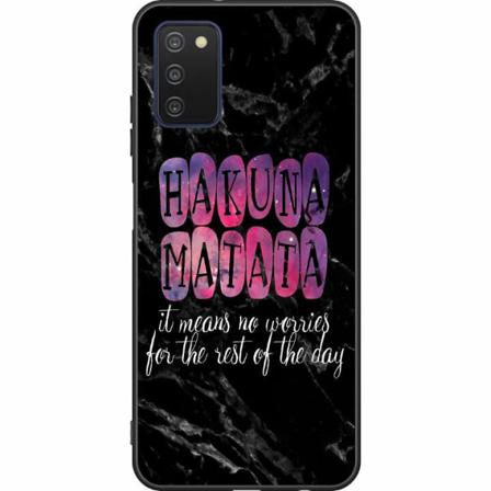 Samsung Galaxy A03s Svart Skal Hakuna Matata